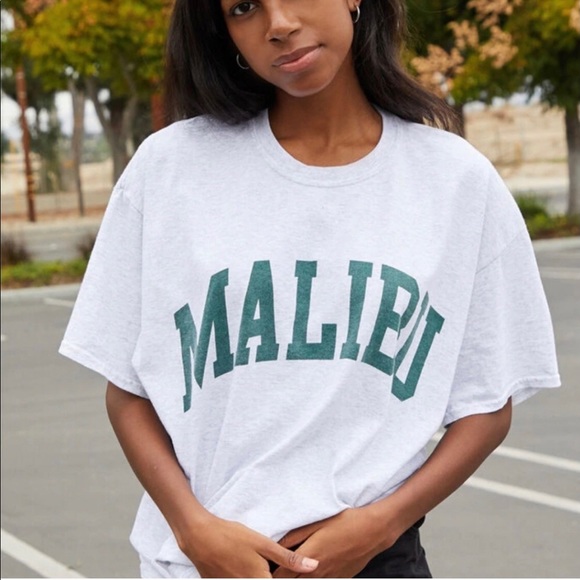 Brandy Melville Tops - Brandy Melville John Galt Malibu Aleena Tee